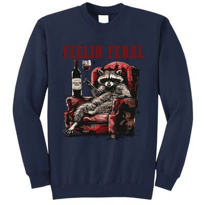 Feeling Feral Racoon Tall Sweatshirt