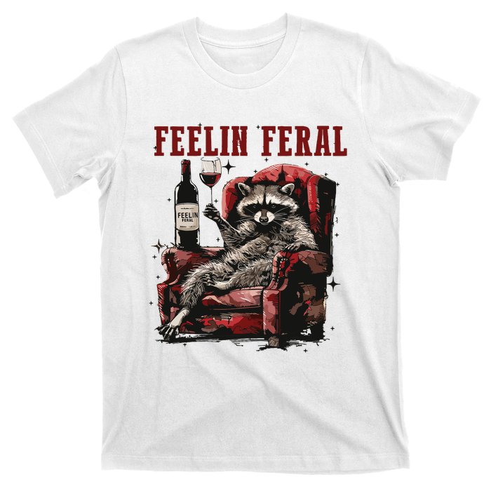 Feeling Feral Racoon T-Shirt