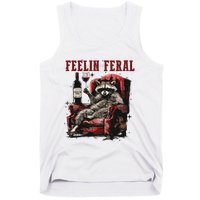 Feeling Feral Racoon Tank Top