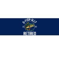 Fisherman Fishing Retirement Gift Ofishally Retired 2024 Bumper Sticker