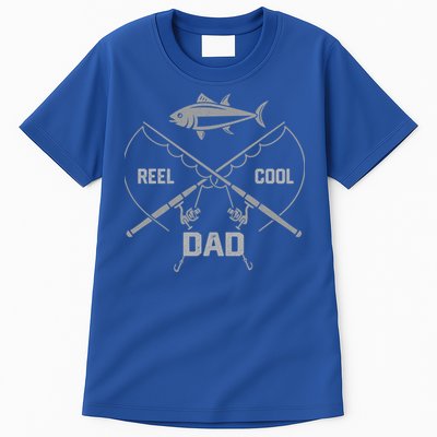 Funny Fishing Reel Cool Dad Father's Day Gift Tall T-Shirt