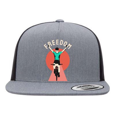 Freedom Flat Bill Trucker Hat