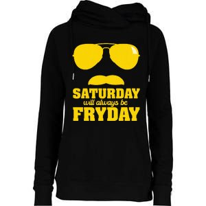 Fryday Womens Funnel Neck Pullover Hood