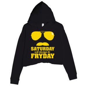 Fryday Crop Fleece Hoodie