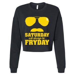 Fryday Cropped Pullover Crew