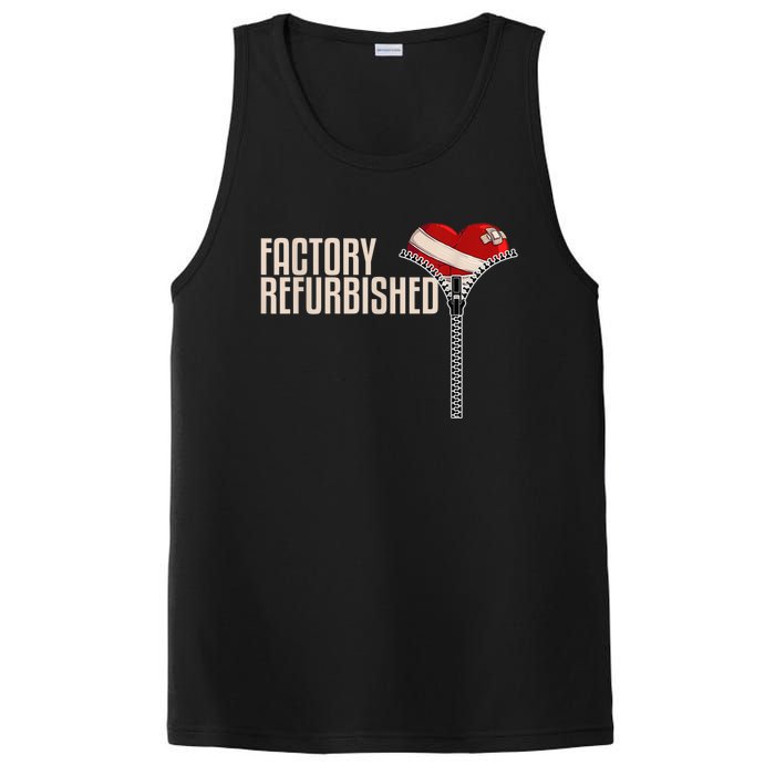 Funny Factory Refurbished Gift Open Heart Surgery Survivors PosiCharge Competitor Tank