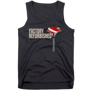 Funny Factory Refurbished Gift Open Heart Surgery Survivors Tank Top