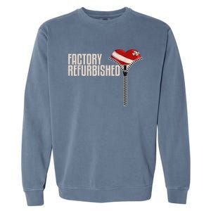 Funny Factory Refurbished Gift Open Heart Surgery Survivors Garment-Dyed Sweatshirt