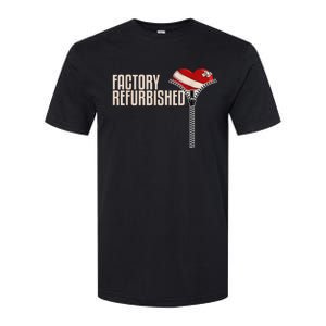 Funny Factory Refurbished Gift Open Heart Surgery Survivors Softstyle CVC T-Shirt