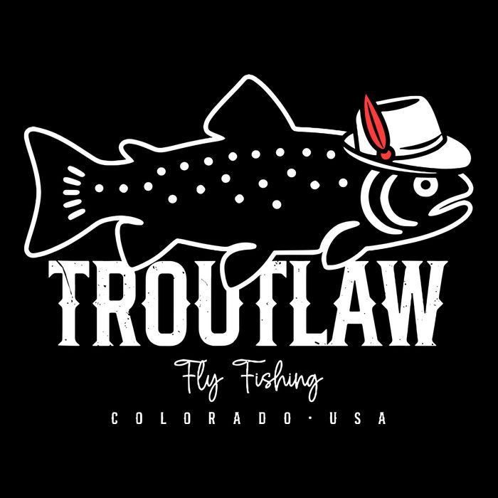 Fly Fishing Rainbow Trout Wearing A Hat Feather Cap 16 in Basic Backpack