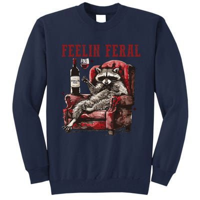 Feeling Feral Racoon Tall Sweatshirt