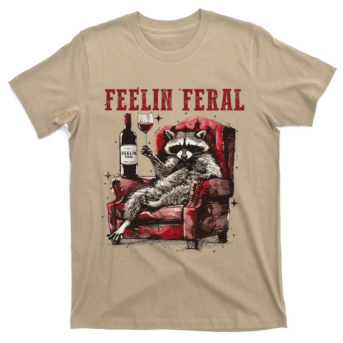 Feeling Feral Racoon T-Shirt