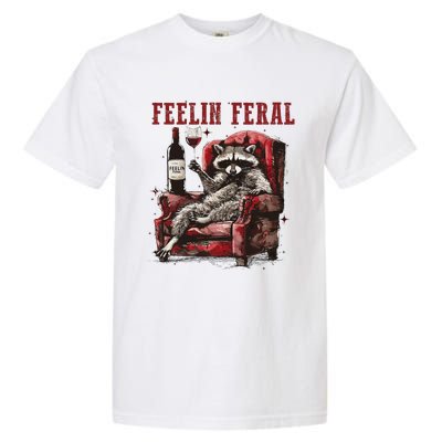 Feeling Feral Racoon Garment-Dyed Heavyweight T-Shirt