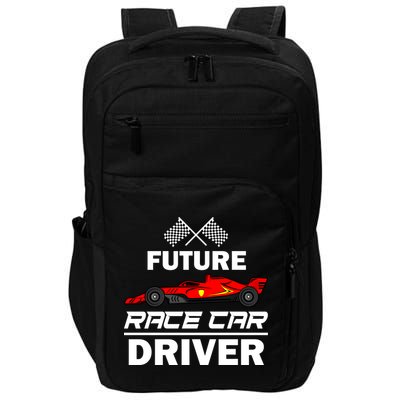 Funny Future Race Car Driver Gift Racing Gift Impact Tech Backpack