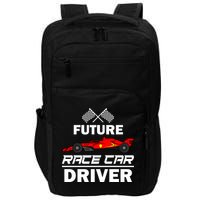 Funny Future Race Car Driver Gift Racing Gift Impact Tech Backpack