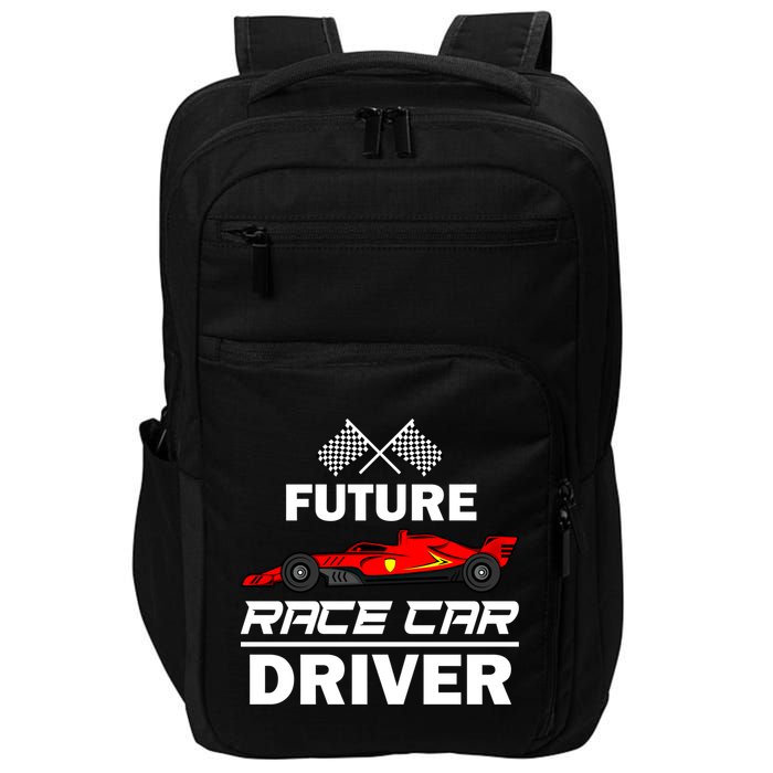 Funny Future Race Car Driver Gift Racing Gift Impact Tech Backpack