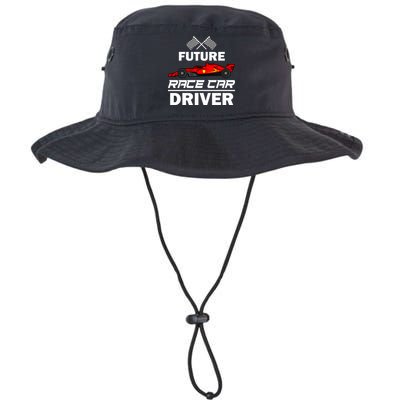 Funny Future Race Car Driver Gift Racing Gift Bucket Hat