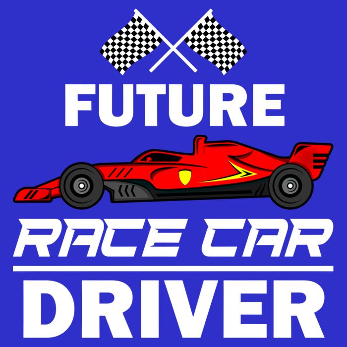 Funny Future Race Car Driver Gift Racing Gift 16 in Basic Backpack
