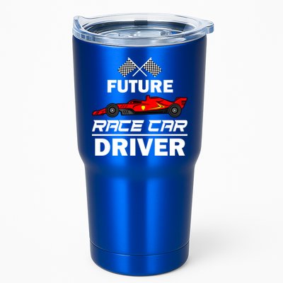 Funny Future Race Car Driver Gift Racing Gift Tumbler