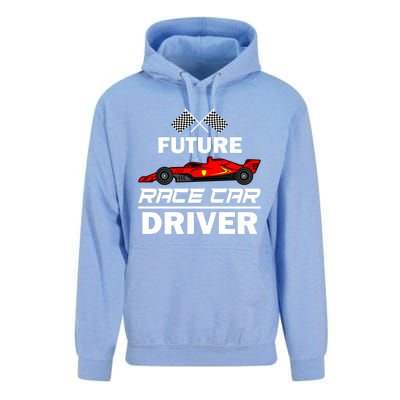 Funny Future Race Car Driver Gift Racing Gift Unisex Surf Hoodie