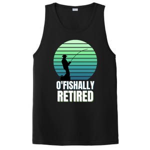 Fishing Fisherman Retiree Retired Cool Gift Ofishally Retired Funny Gift PosiCharge Competitor Tank