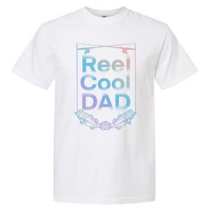 Funny Fishing Reel Cool Dad Funny Fishing Dad Gift Garment-Dyed Heavyweight T-Shirt