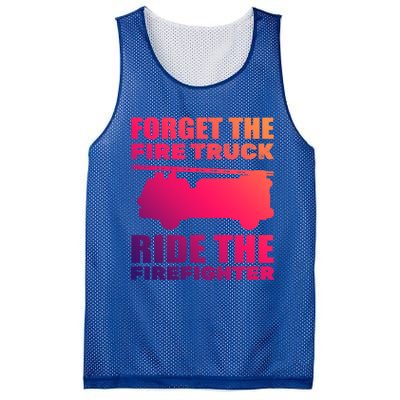 Funny Fire Rescue Firefighter Cool Gift Mesh Reversible Basketball Jersey Tank