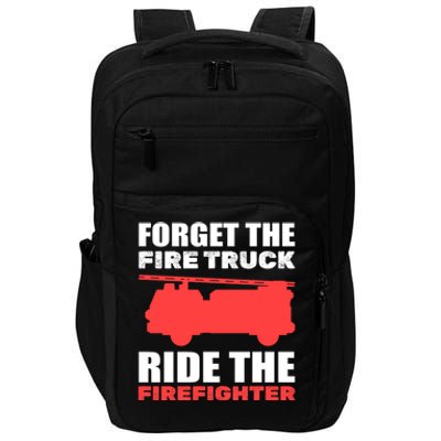 Funny Fire Rescue Firefighter Cute Gift Impact Tech Backpack