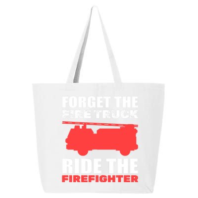 Funny Fire Rescue Firefighter Cute Gift 25L Jumbo Tote