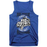 Fire Fire Rescue Brotherhood Fire Departt Gift Tank Top