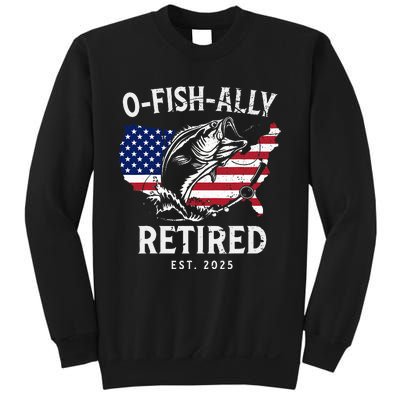 Fisherman Fishing Retirement Ofishally Sweatshirt