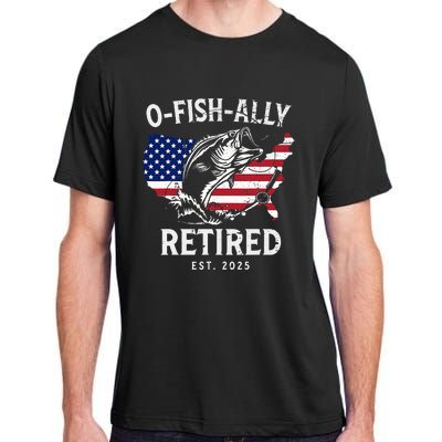 Fisherman Fishing Retirement Ofishally Adult ChromaSoft Performance T-Shirt