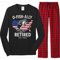 Fisherman Fishing Retirement Ofishally Long Sleeve Pajama Set