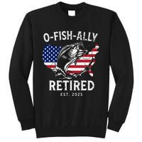 Fisherman Fishing Retirement Ofishally Tall Sweatshirt