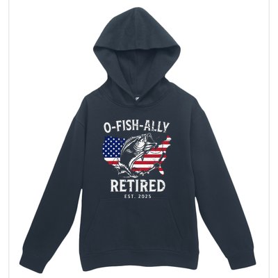 Fisherman Fishing Retirement Ofishally Urban Pullover Hoodie