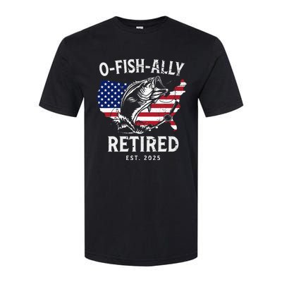 Fisherman Fishing Retirement Ofishally Softstyle CVC T-Shirt