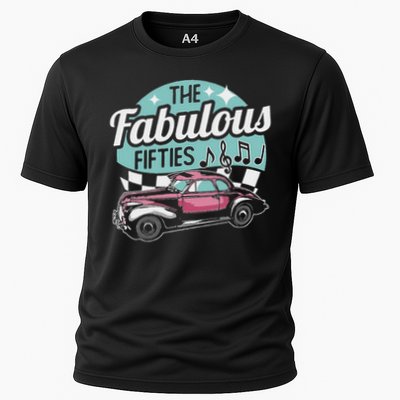 Fabulous Fifties Rockabilly Classic Car Psychobilly Rocker Performance Shirt