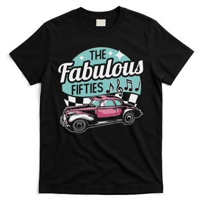 Fabulous Fifties Rockabilly Classic Car Psychobilly Rocker T-Shirt