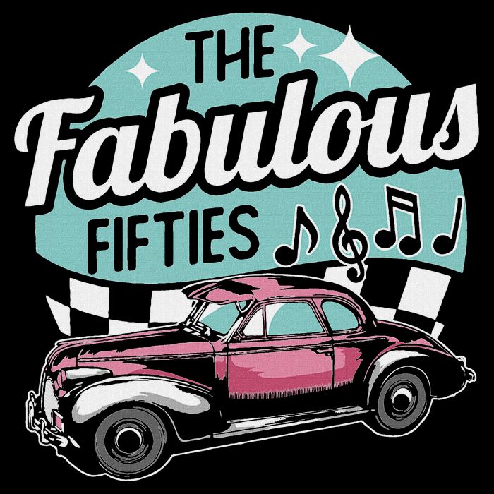 Fabulous Fifties Rockabilly Classic Car Psychobilly Rocker Polo