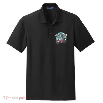 Fabulous Fifties Rockabilly Classic Car Psychobilly Rocker Dry Zone Grid Polo