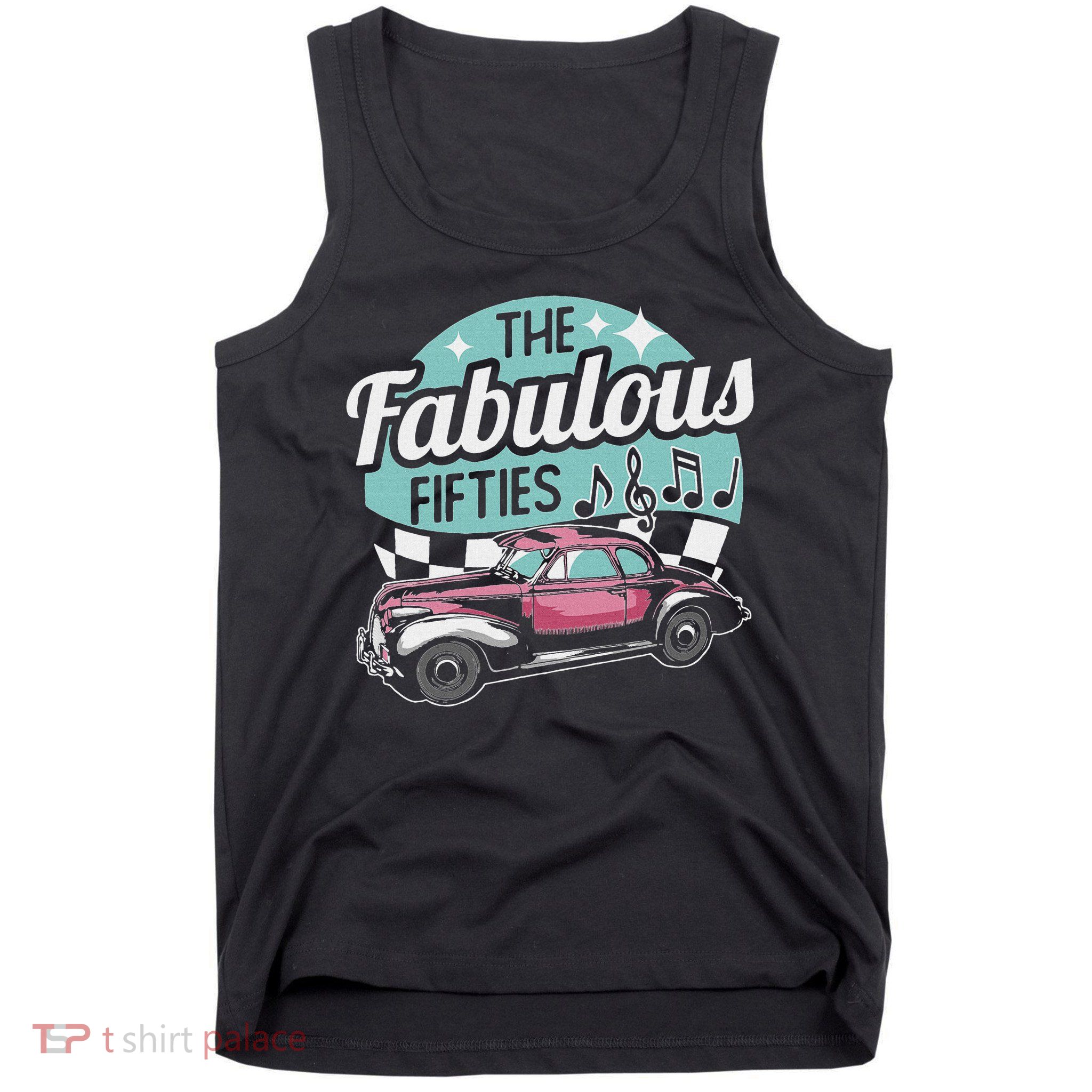 Fabulous Fifties Rockabilly Classic Car Psychobilly Rocker Tank Top
