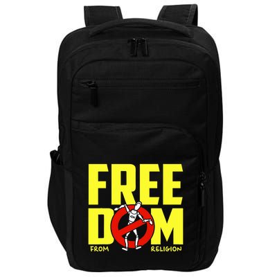 Freedom From Religion Human Saying Humor Quote Impact Tech Backpack