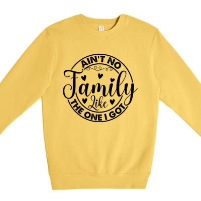 Funny Family Reunion Quotes For Family Appreciation Gift Premium Crewneck Sweatshirt