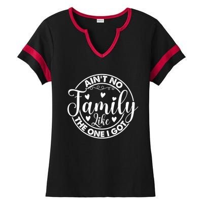 Funny Family Reunion Quotes For Family Appreciation Gift Ladies Halftime Notch Neck Tee