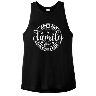 Funny Family Reunion Quotes For Family Appreciation Gift Ladies PosiCharge Tri-Blend Wicking Tank