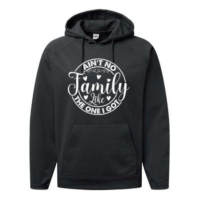 Funny Family Reunion Quotes For Family Appreciation Gift Performance Fleece Hoodie