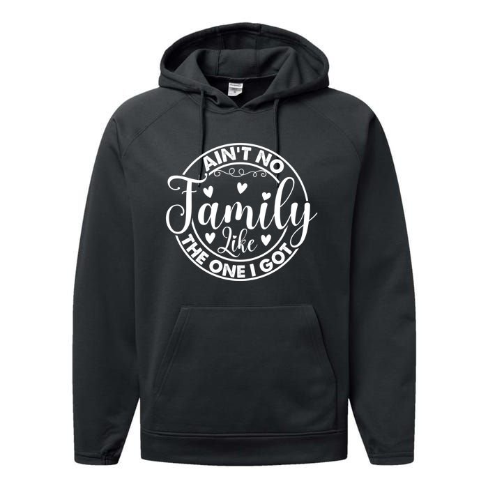 Funny Family Reunion Quotes For Family Appreciation Gift Performance Fleece Hoodie