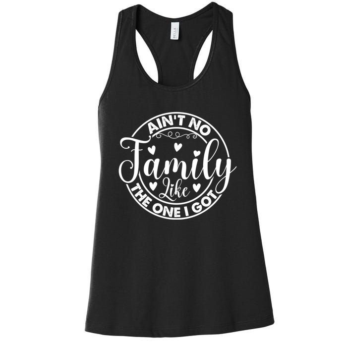 Funny Family Reunion Quotes For Family Appreciation Gift Women's Racerback Tank