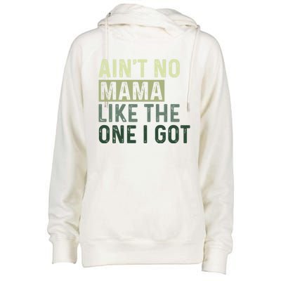 Funny Family Reunion Mom Womens Funnel Neck Pullover Hood