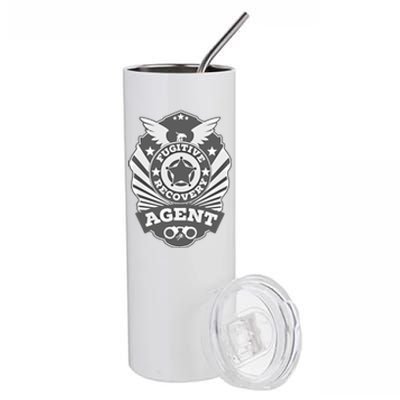 Fra Fugitive Recovery Agent Badge Bounty Hunter Uniform Cute Gift Stainless Steel Tumbler